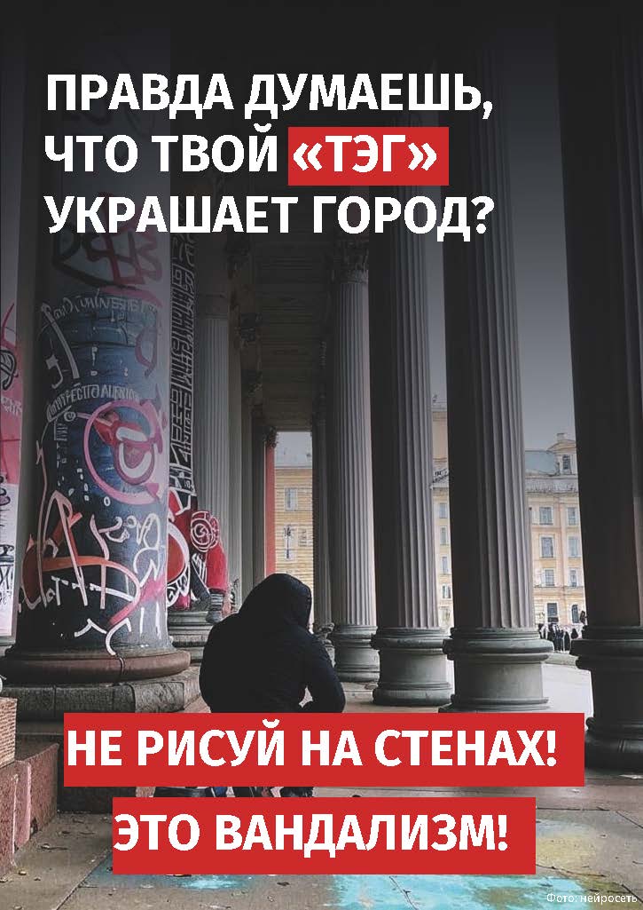 предотвращение совершения актов вандализма в отношении фасадов зданий и иных элементов благоустройства